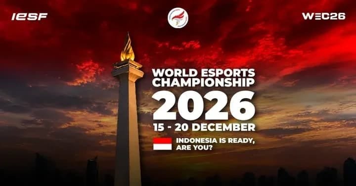 Indonesia Kembali Dipilih Jadi Tuan Rumah Piala Dunia Esports 2026